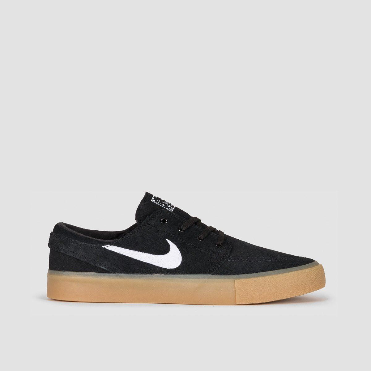 Nike SB Zoom Janoski RM Shoes - Black/White/Black/Gum Light Brown