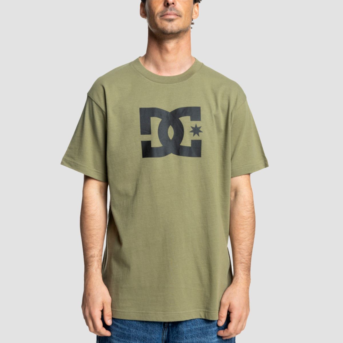 DC Star T-Shirt Deep Lichen Green