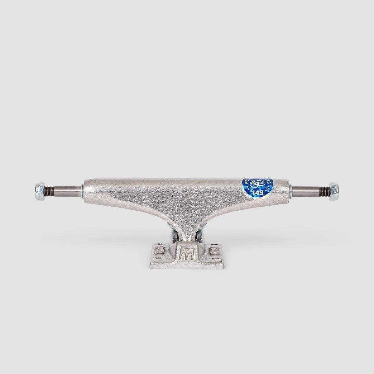 Royal Inverted Kingpin 149 Skateboard Trucks 1 Pair Raw - 8.5"