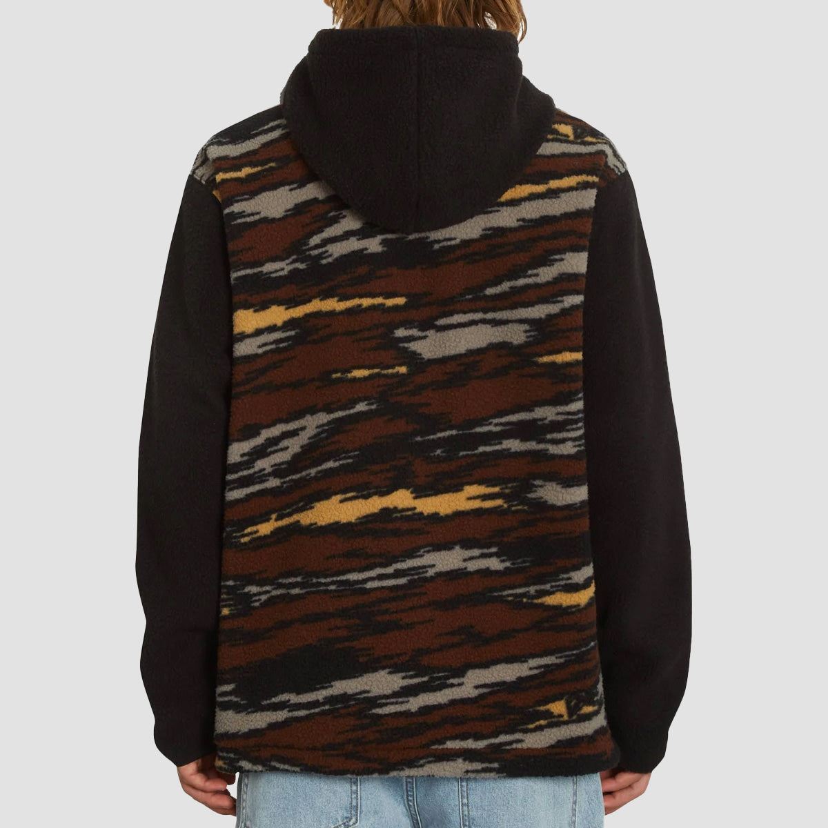 Volcom ISO91 Pullover Hoodie Bark Brown