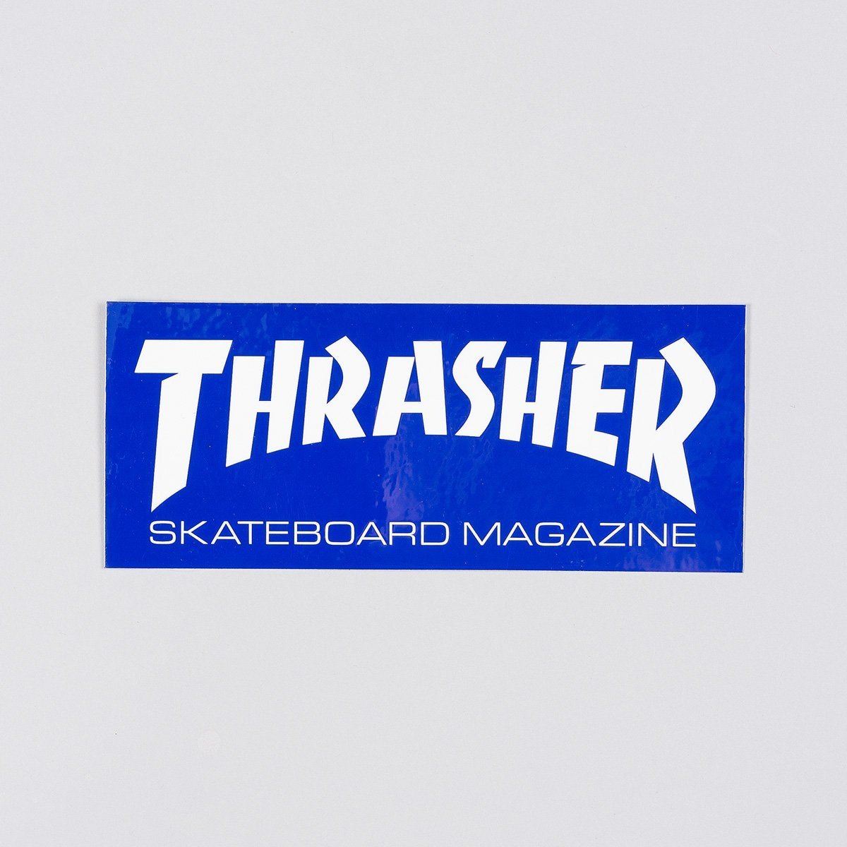 Thrasher Skate Mag Medium Sticker Navy Blue/White 150x65mm