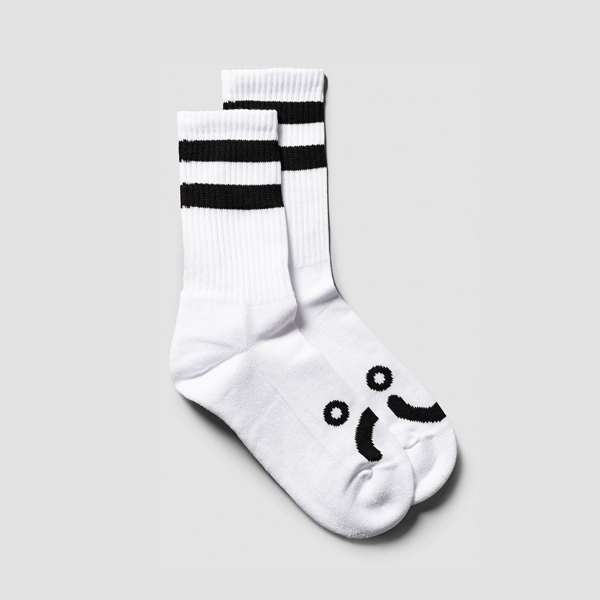 Polar Happy Sad Socks White - Unisex