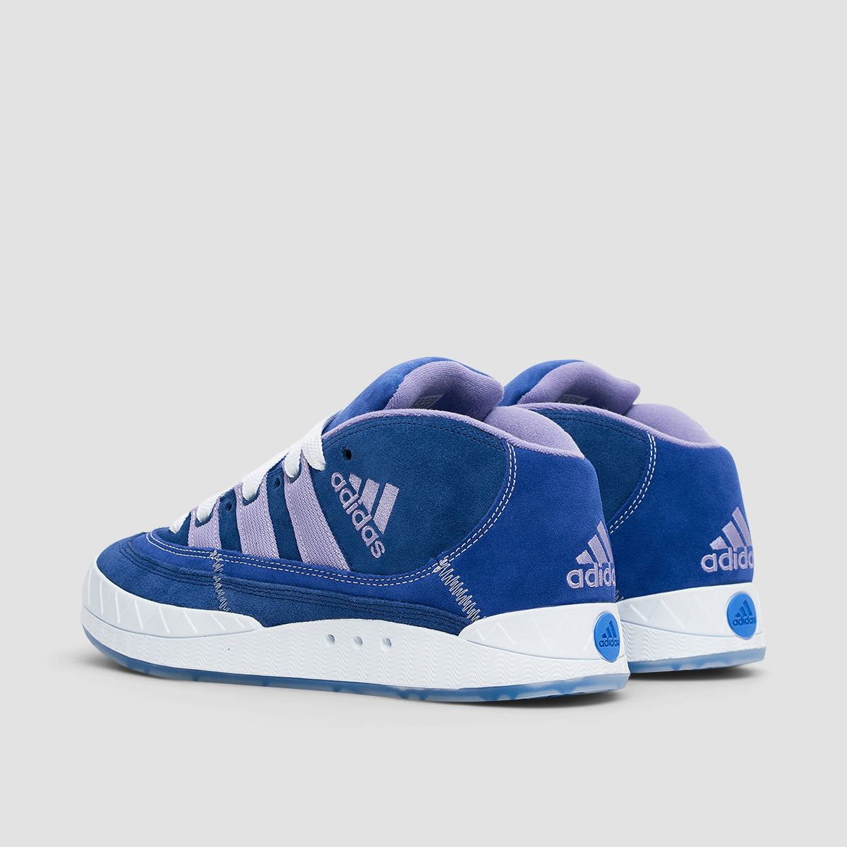 adidas Adimatic Mid X Maite Shoes - Victory Blue/Magic Lilac/Dark Blue