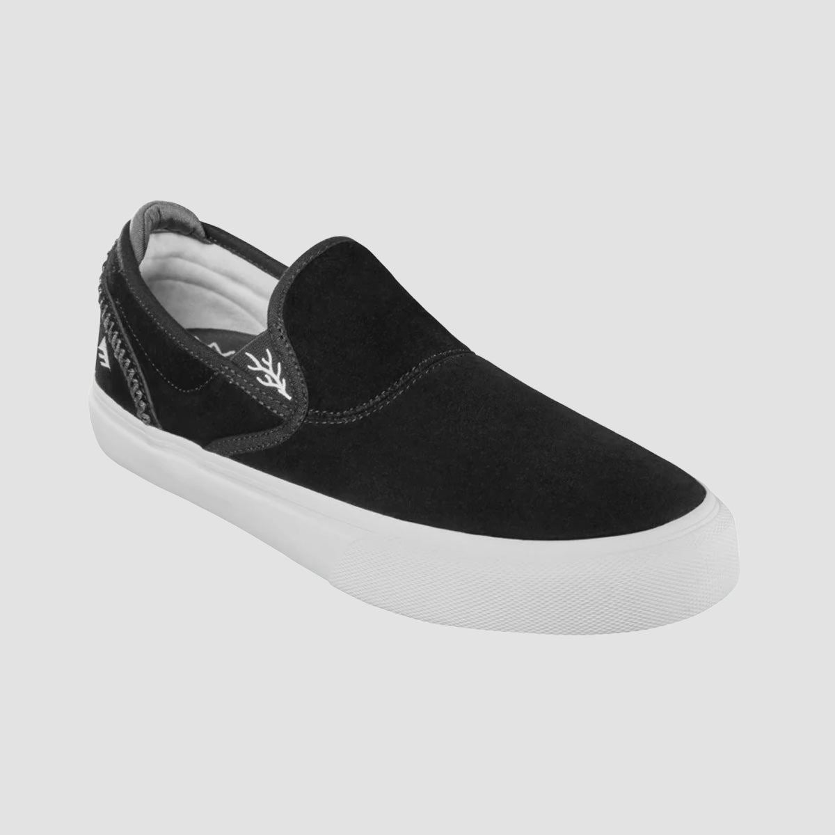 Emerica Wino G6 Slip-On Shoes - Black/White/White