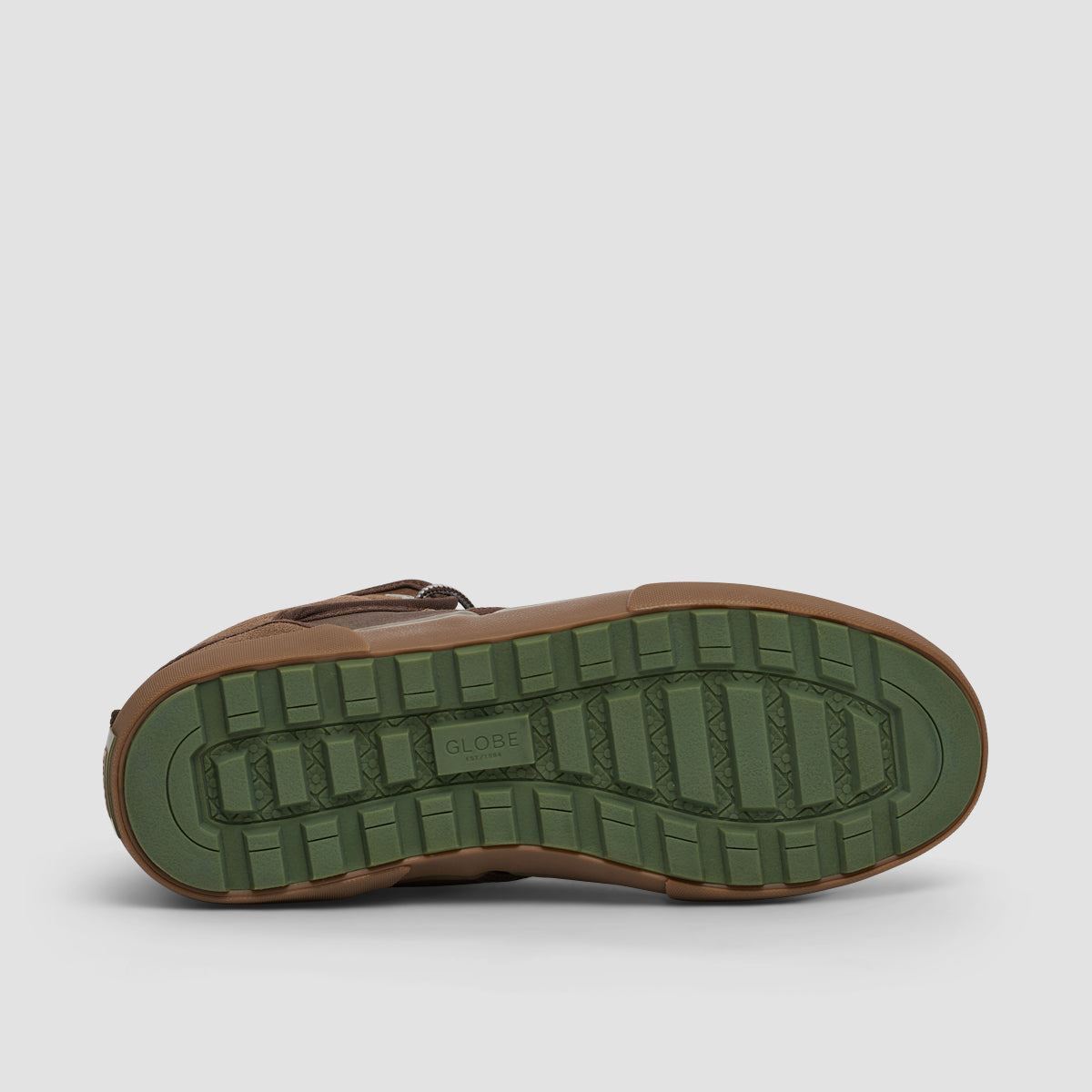 Globe Motley Mid Top Shoes - Chestnut/Olive/Summit