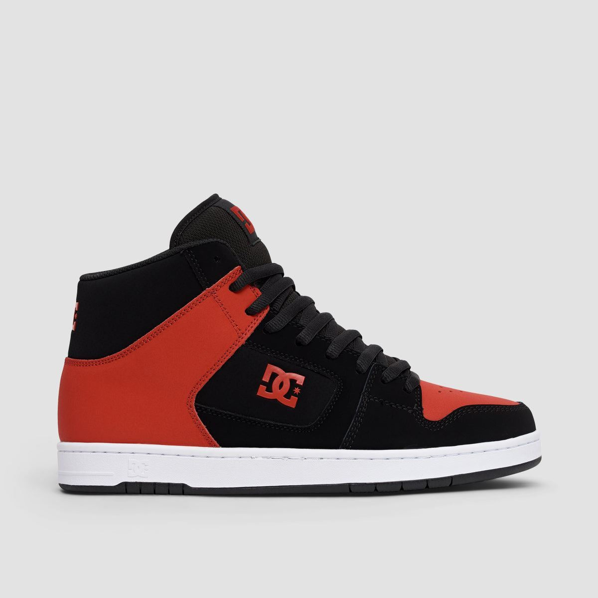 DC Manteca 4 Hi Shoes - Black/Red