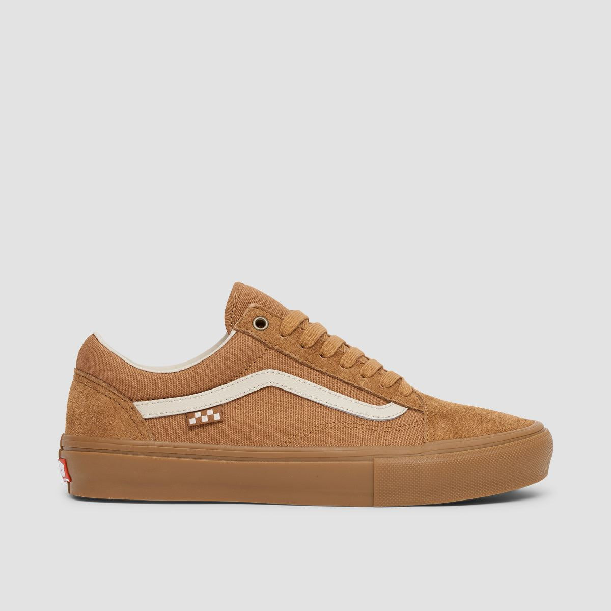 Vans Skate Old Skool Shoes - Light Brown/Gum