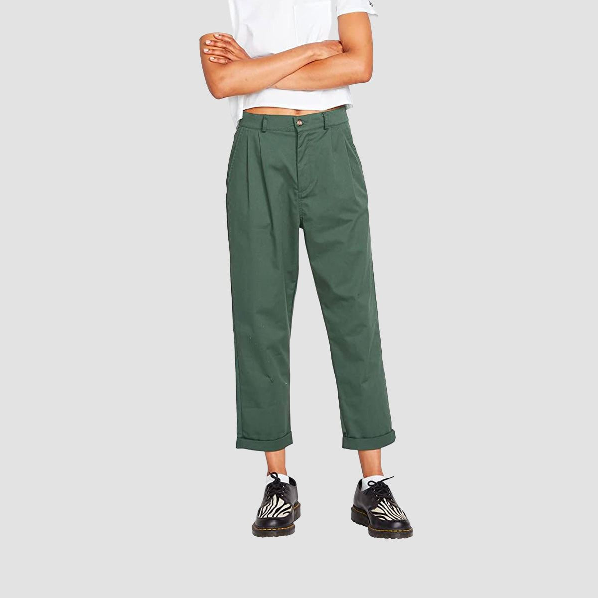 Volcom Frochickie Trousers Dark Pine - Womens