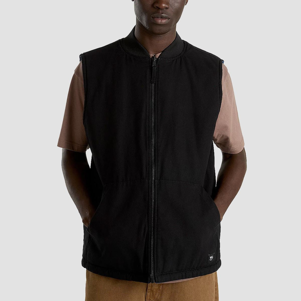 Vans Talbot Reversible Vest Black/True Blue