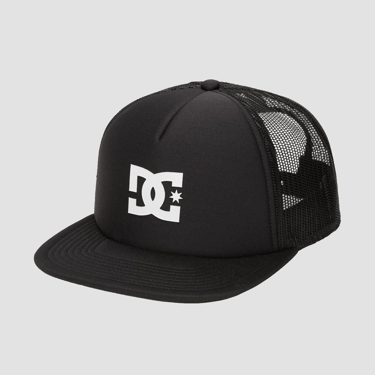 DC Gas Station Trucker Cap Black