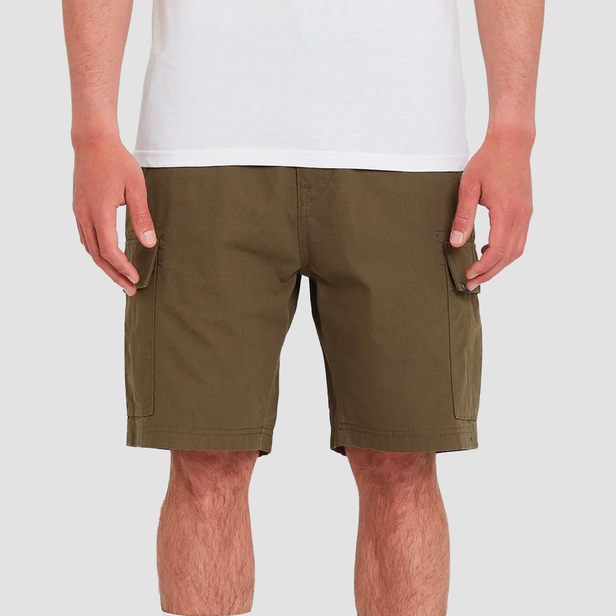 Volcom March Cargo Shorts Military