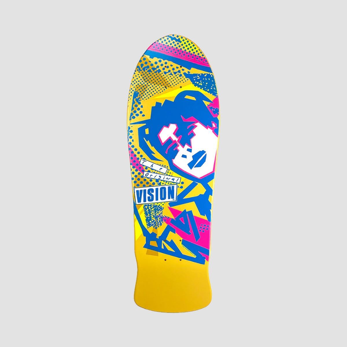 Vision Original MG Skateboard Deck Yellow  - 10"