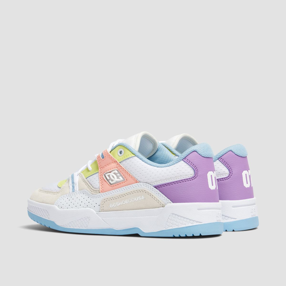 DC Construct Shoes - White/Multi - Womens