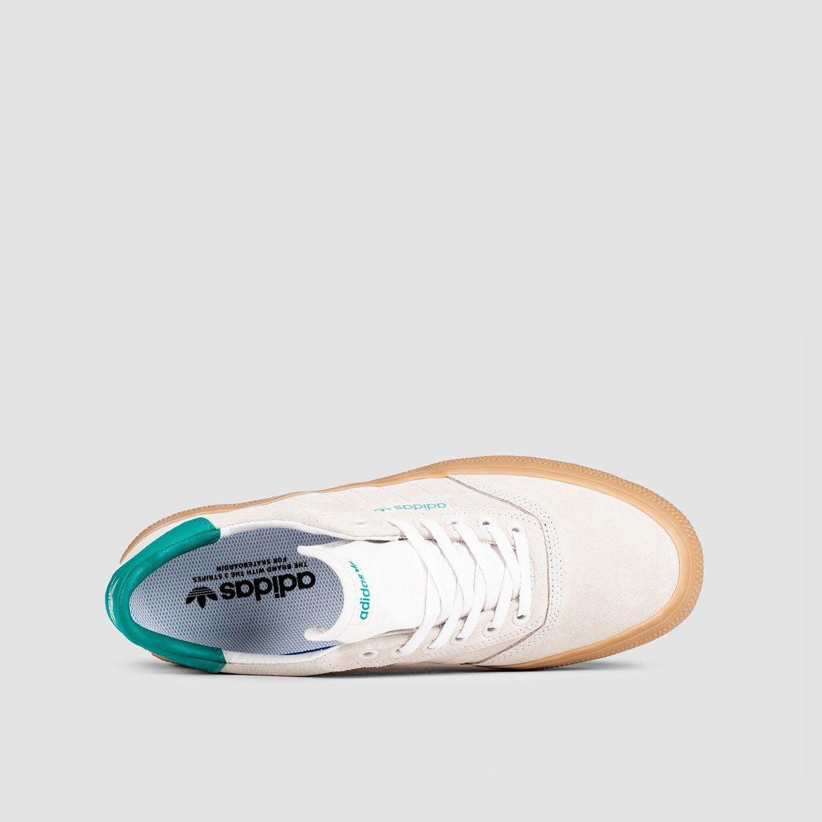 adidas 3MC ADV Shoes - Chalk White/Glory Green/Gum4