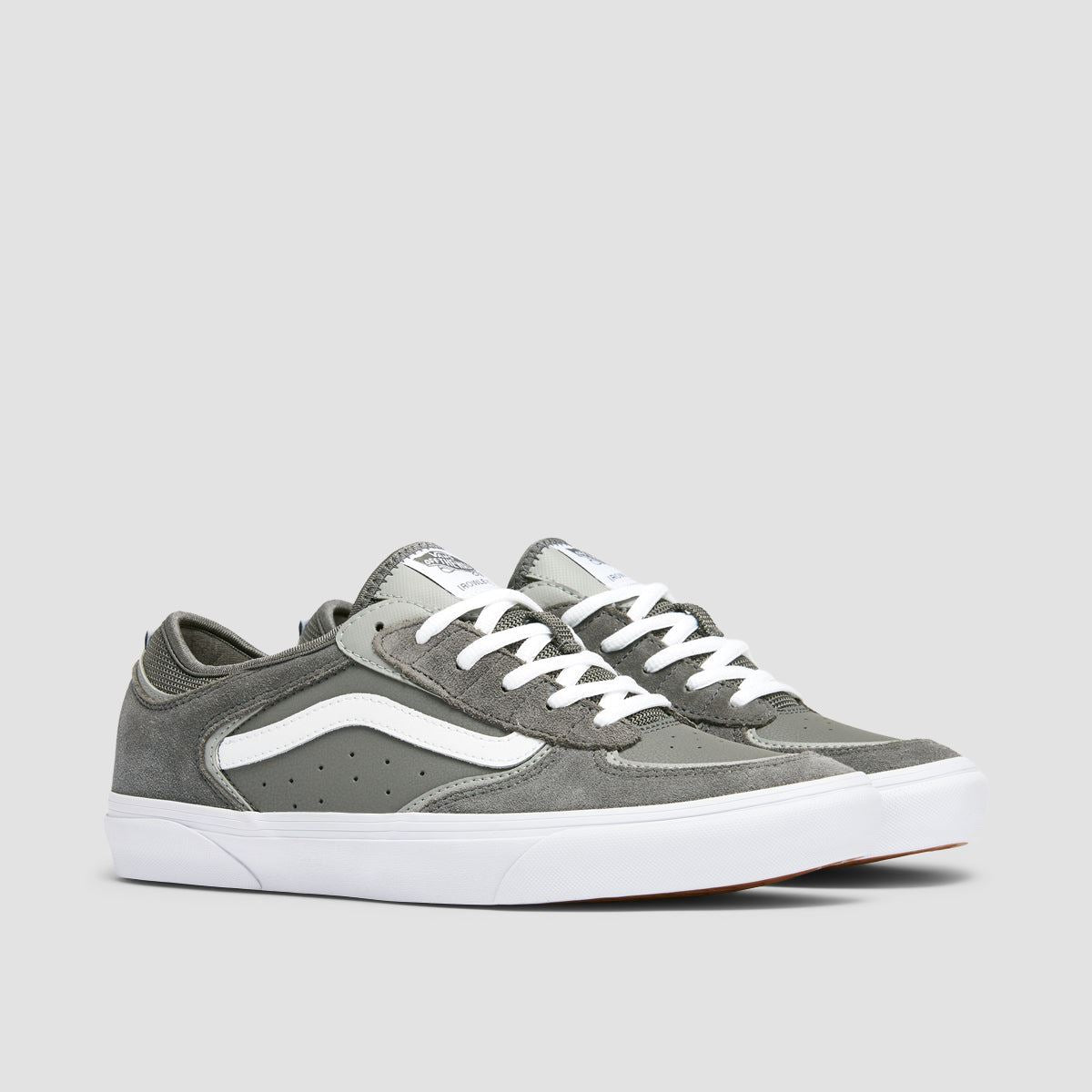 Vans Skate Rowley Shoes - Grey/White