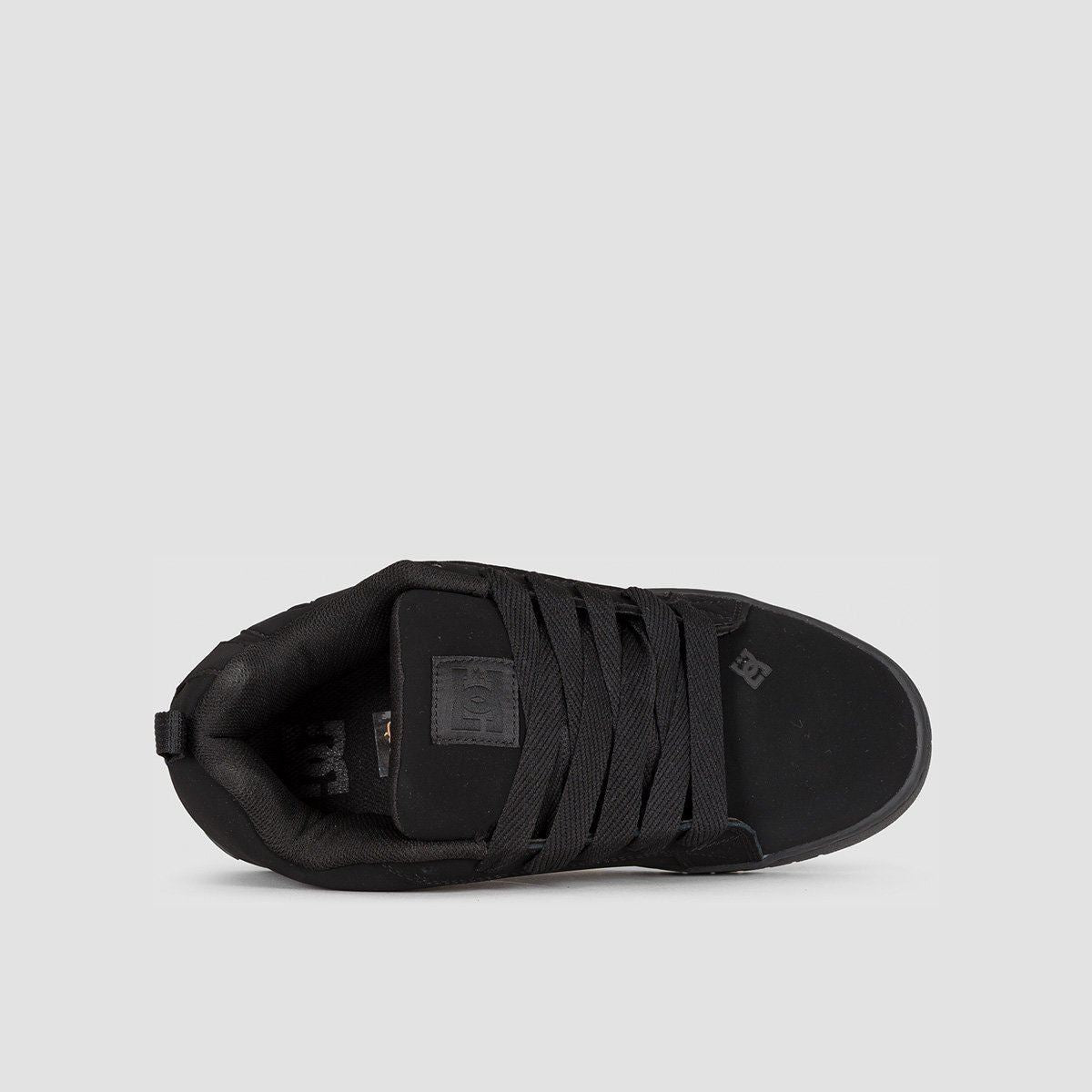 DC Court Graffik Shoes - Black/Black/Black