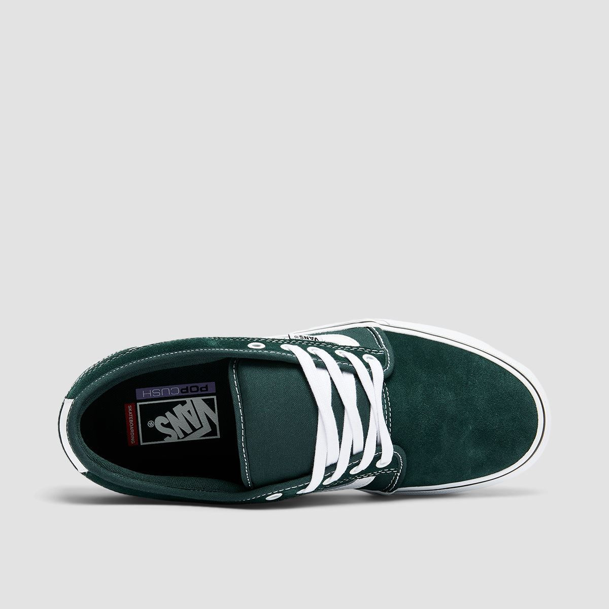 Vans Skate Chukka Low Sidestripe Shoes - Green Gables/True White