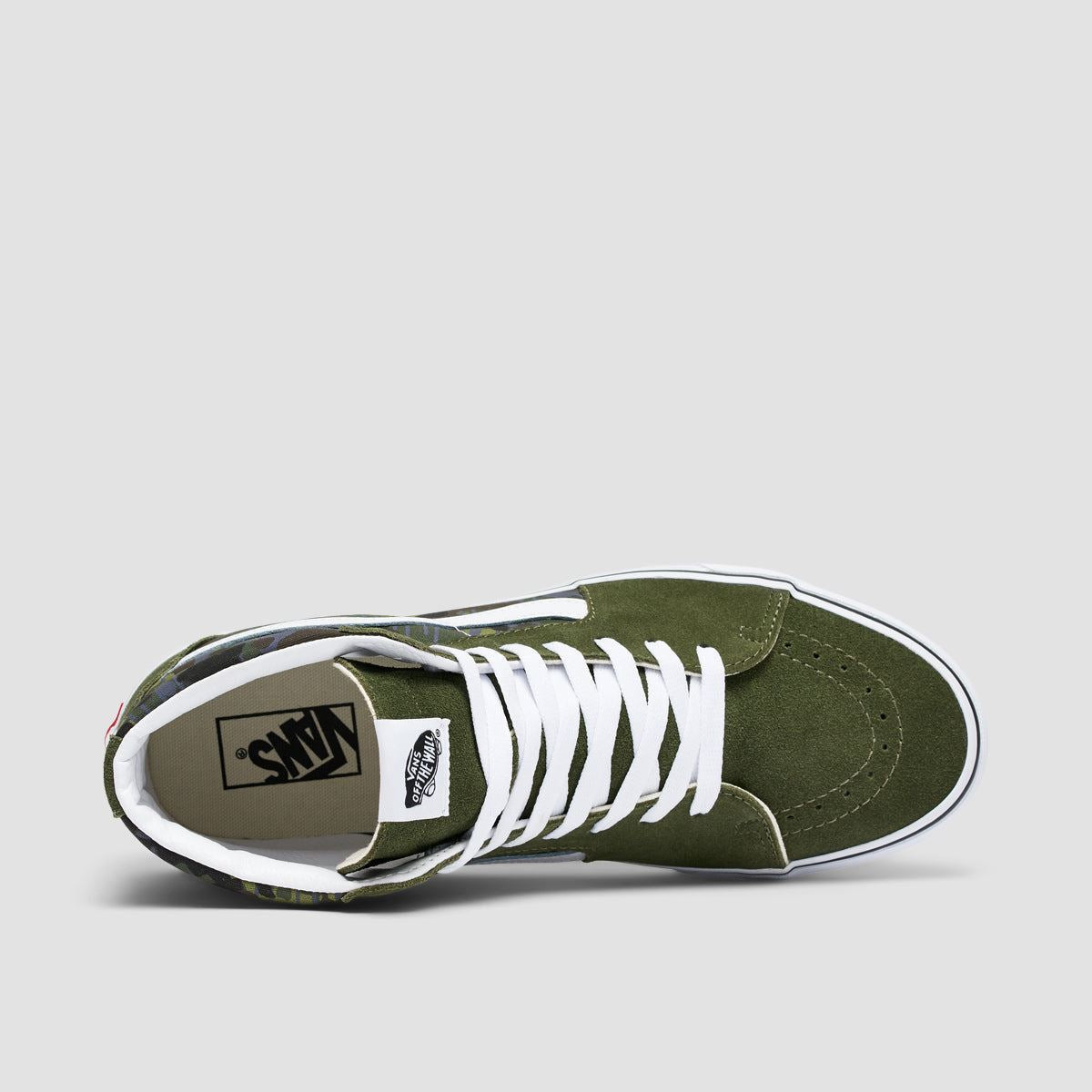 Green vans high clearance tops