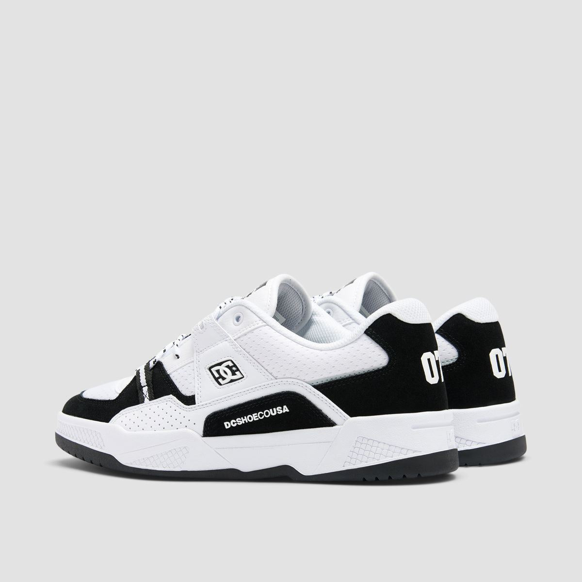 DC Construct Shoes - Black/White