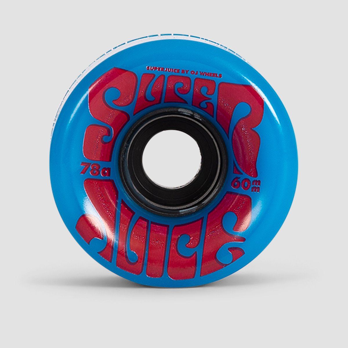 OJ Blues Super Juice 78a Soft Skateboard Wheels Blue 60mm