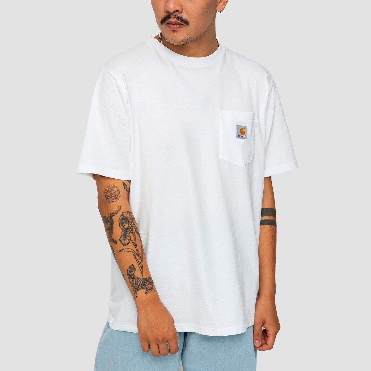 Carhartt WIP Pocket T-Shirt White