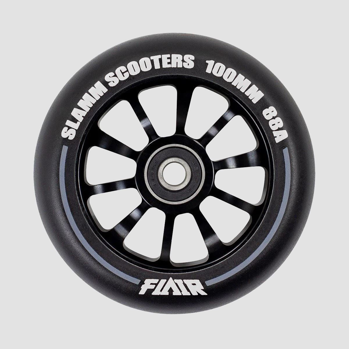 Slamm 100mm Flair 2.0 Wheels Black