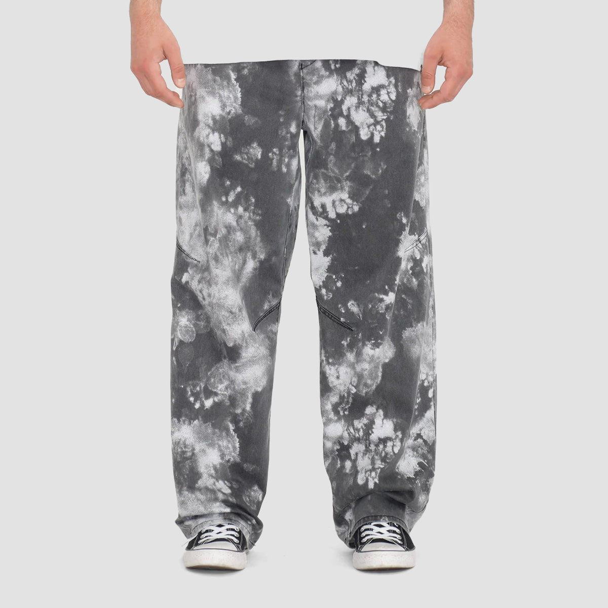 Volcom Asphalt Beach EW Pants Black White