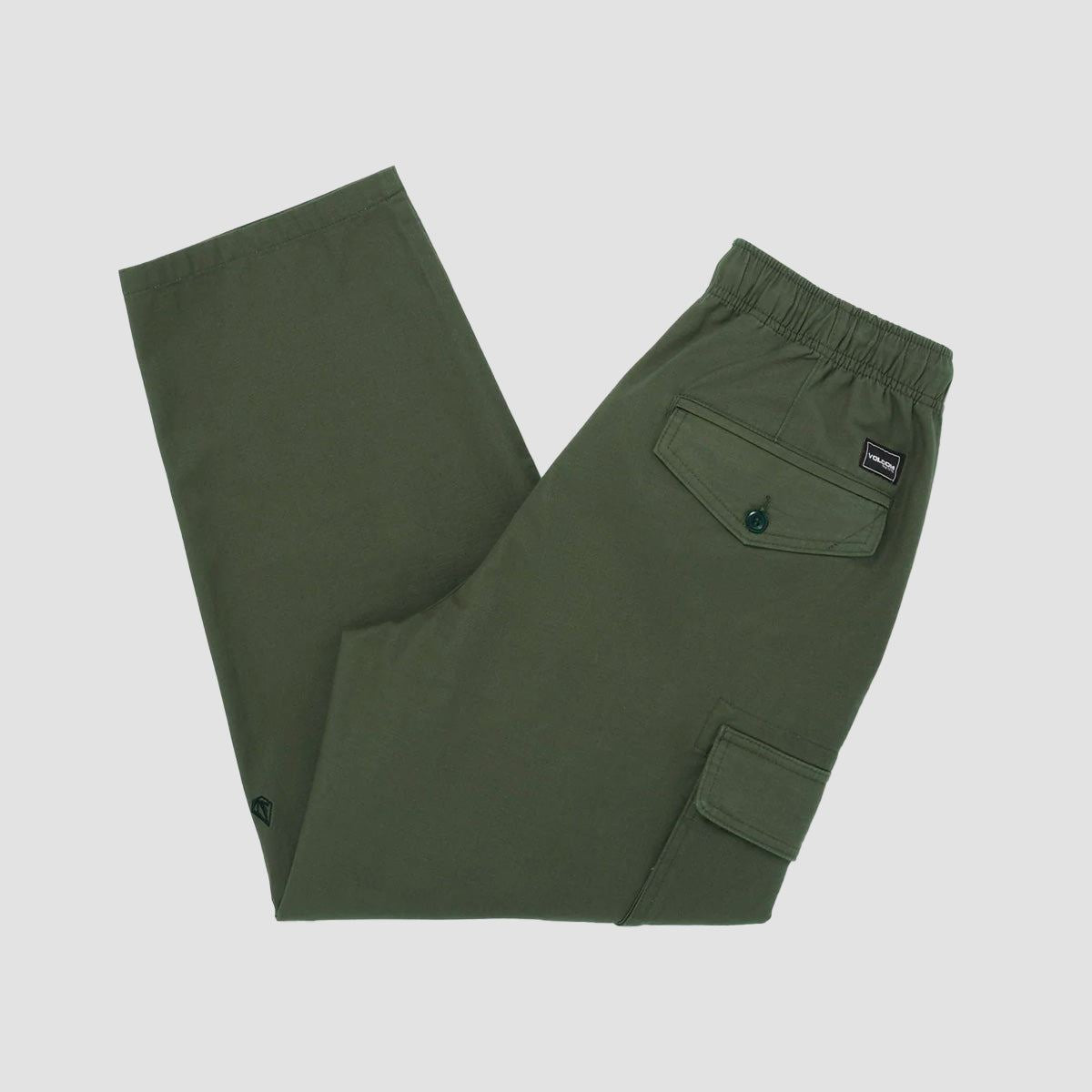 Volcom Billow Tapered EW Cargo Pants Squadron Green