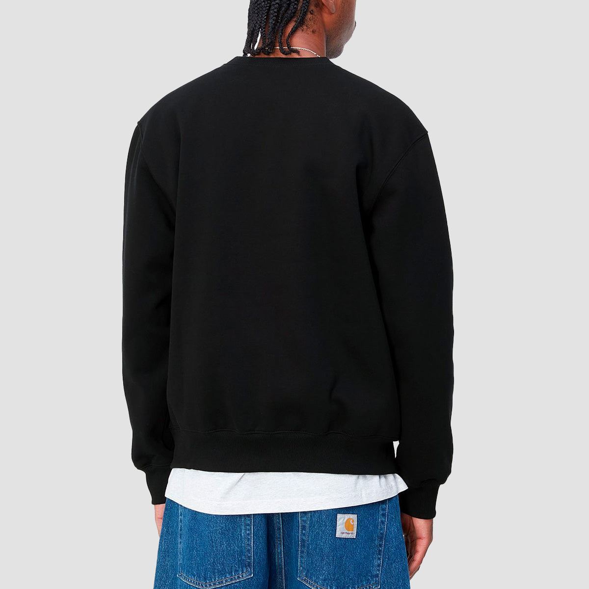 Carhartt WIP Carhartt Crew Sweat Black/White