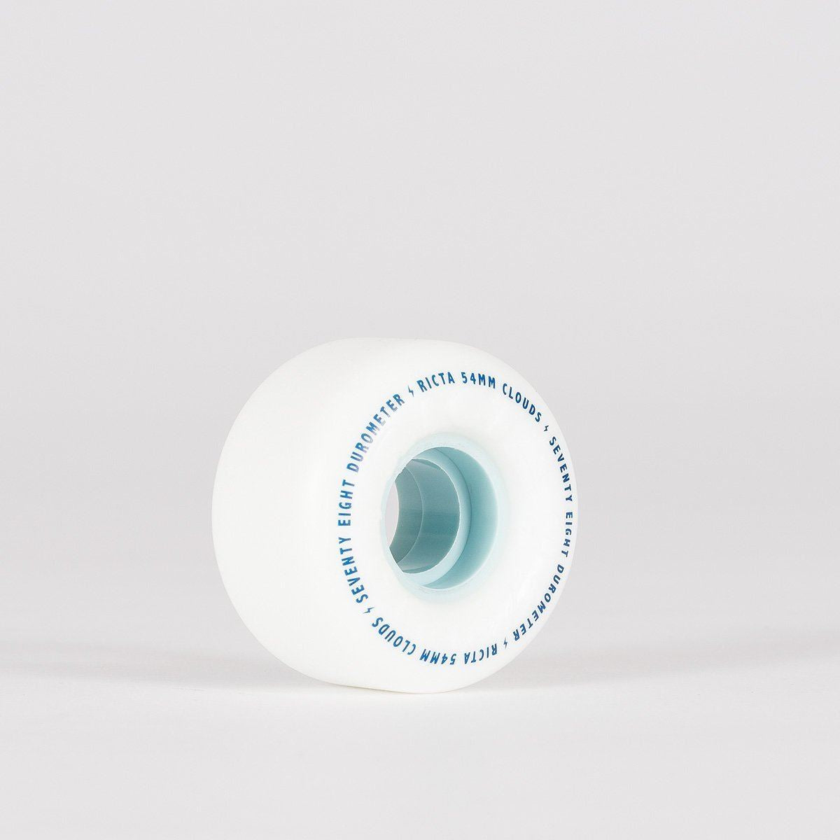 Ricta Clouds 78a Skateboard Wheels White/Blue 54mm