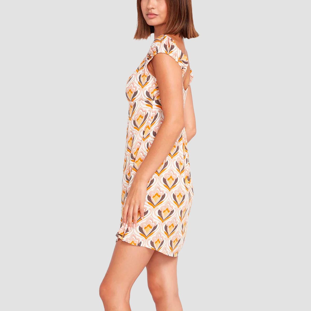 Volcom New Threads Dress Hazelnut - Womens