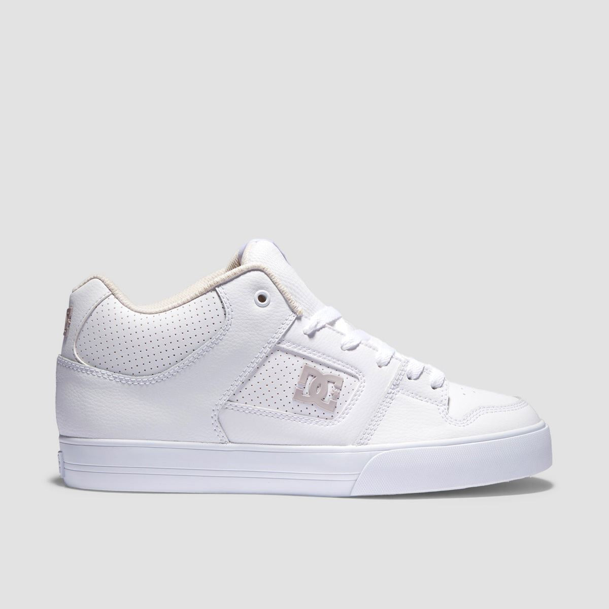 DC Pure Mid Shoes - White/Grey