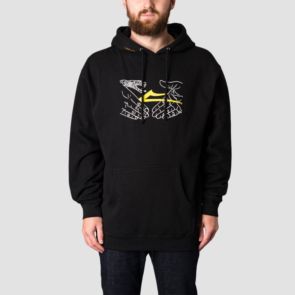 Lakai Doomsayers Shake Flare Pullover Hoodie Black