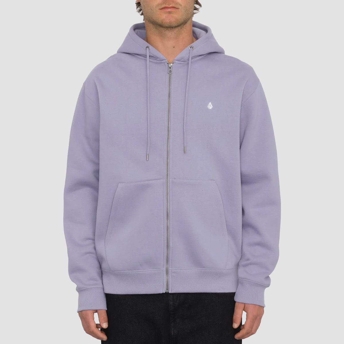 Volcom Single Stone Zip Hoodie Violet Dust