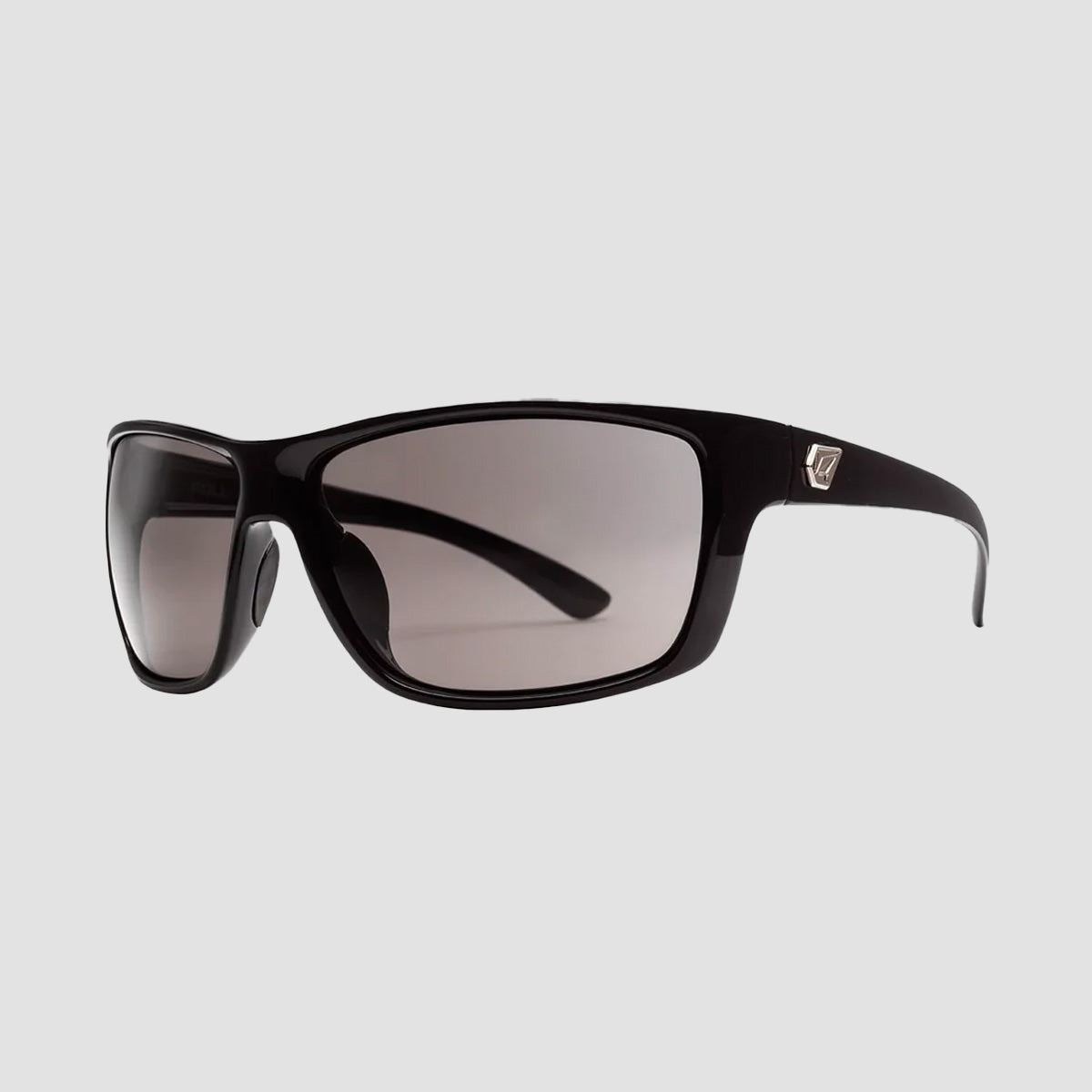 Volcom Roll Sunglasses Gloss Black/Grey