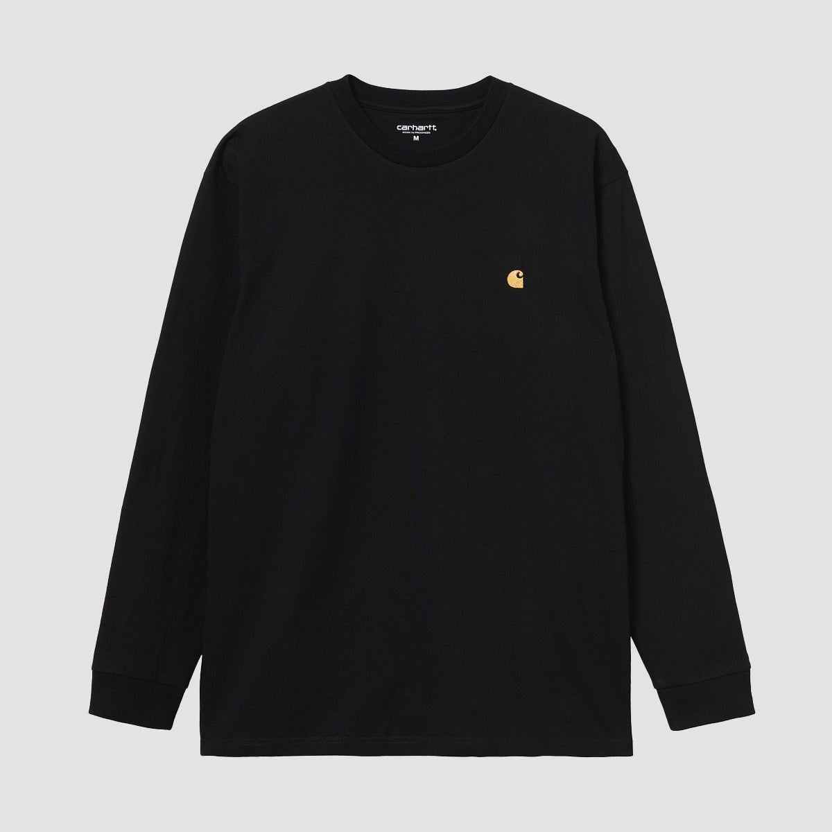 Carhartt WIP Chase Longsleeve T-Shirt Black/Gold