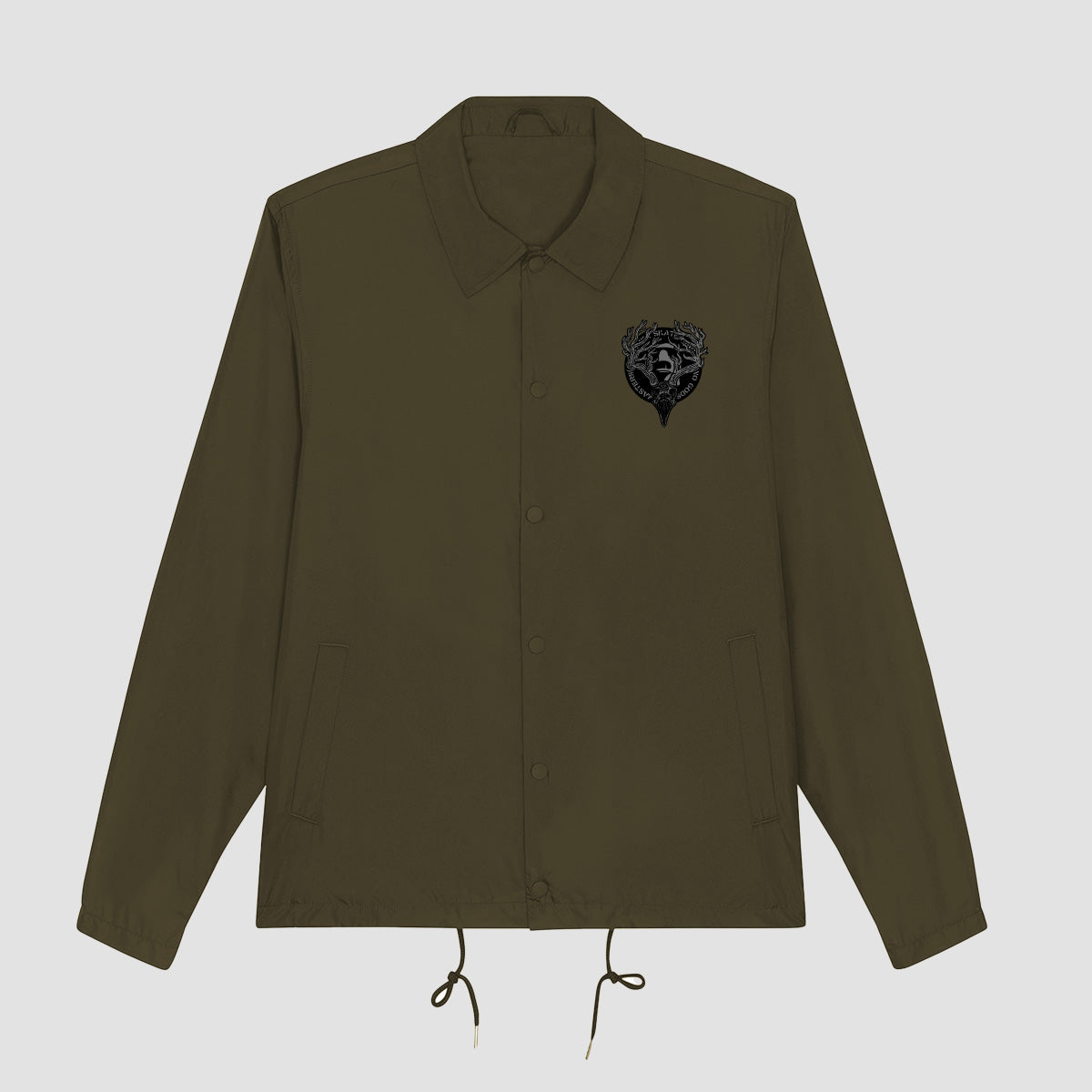 Heathen Ceronnous Coach Jacket Khaki