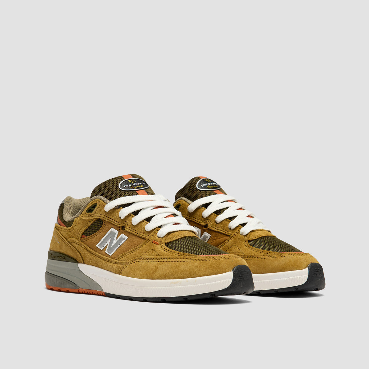 New Balance Numeric Andrew Reynolds 933 Shoes - Camel/Dark Brown