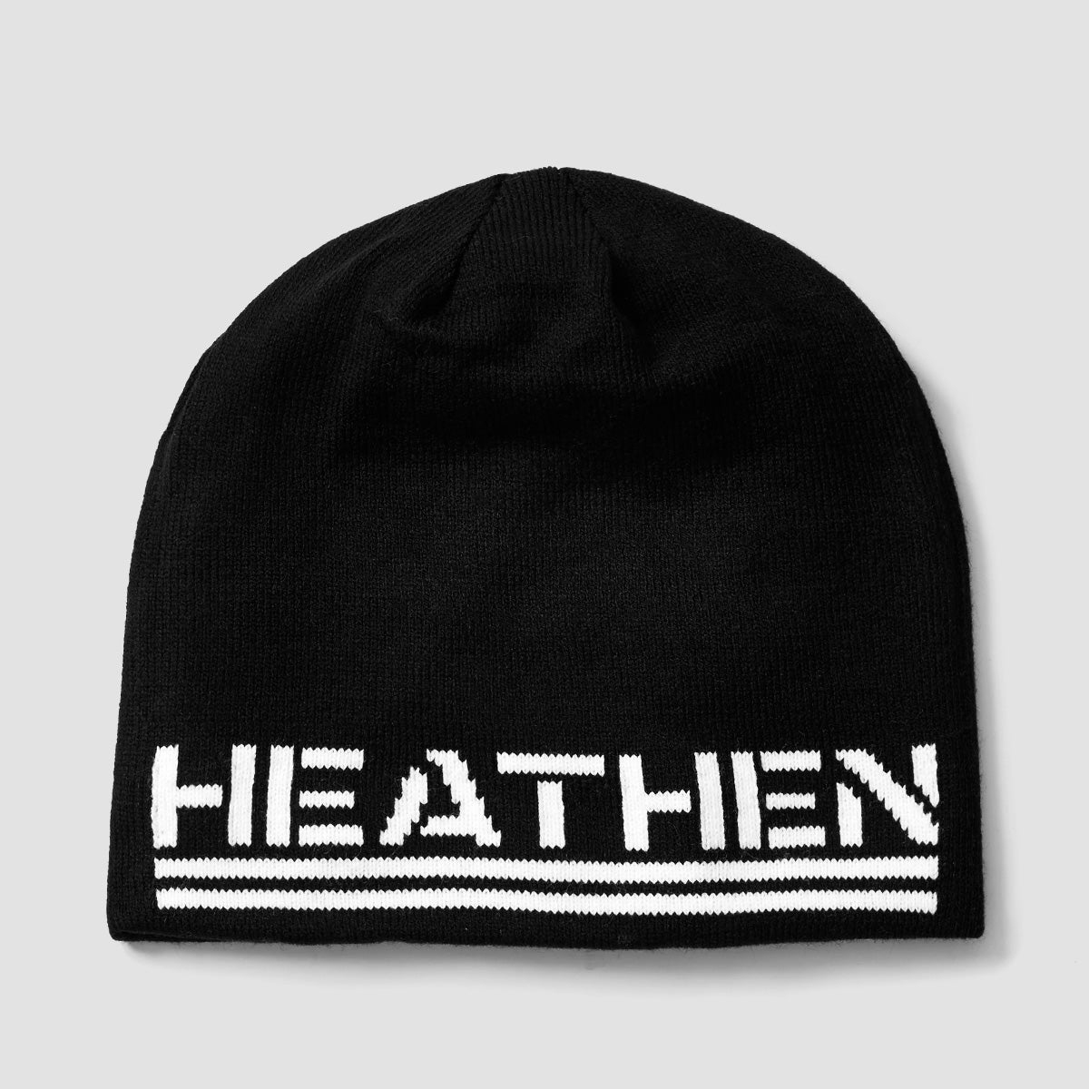 Heathen Infest Reversible Beanie Black/White