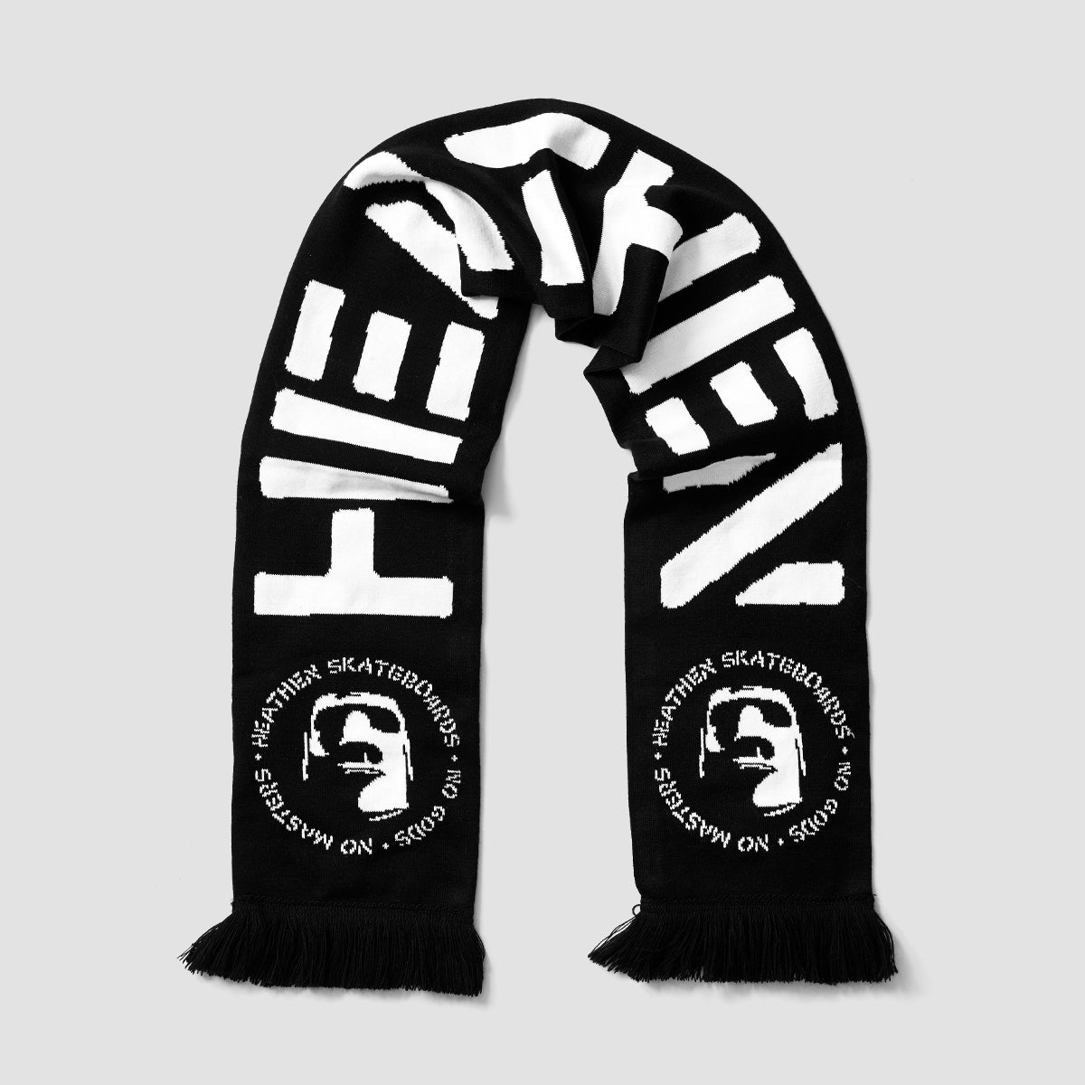 Heathen Infest Scarf Black/White