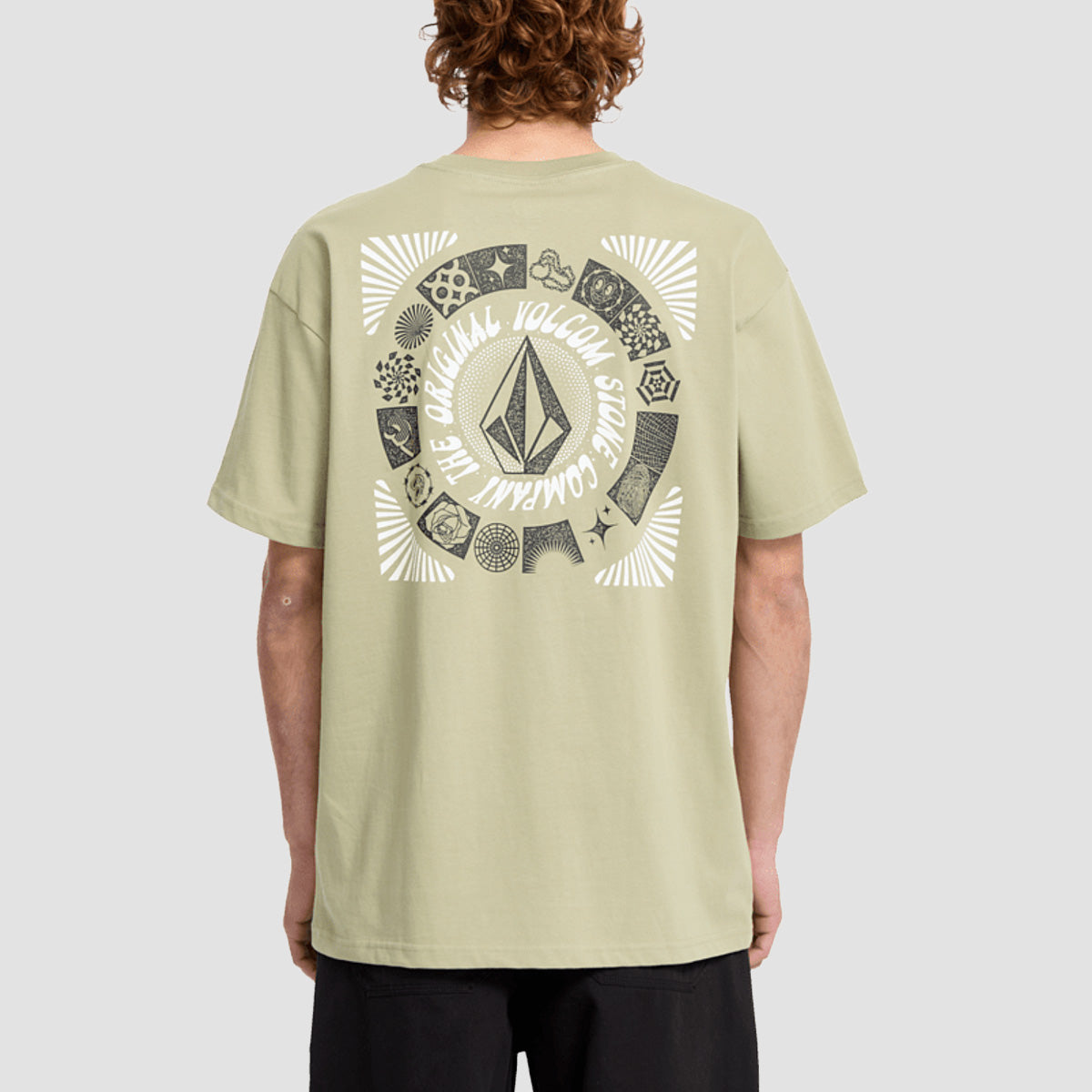 Volcom Round Out T-Shirt Green Tea