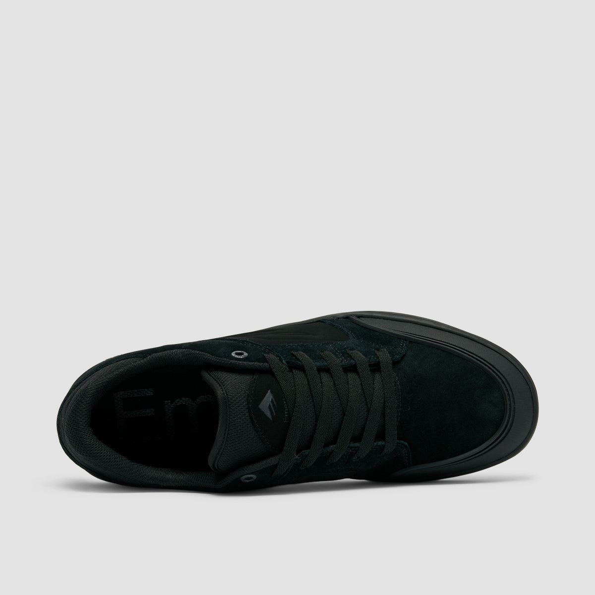 Emerica Heritic Shoes - Black/Black