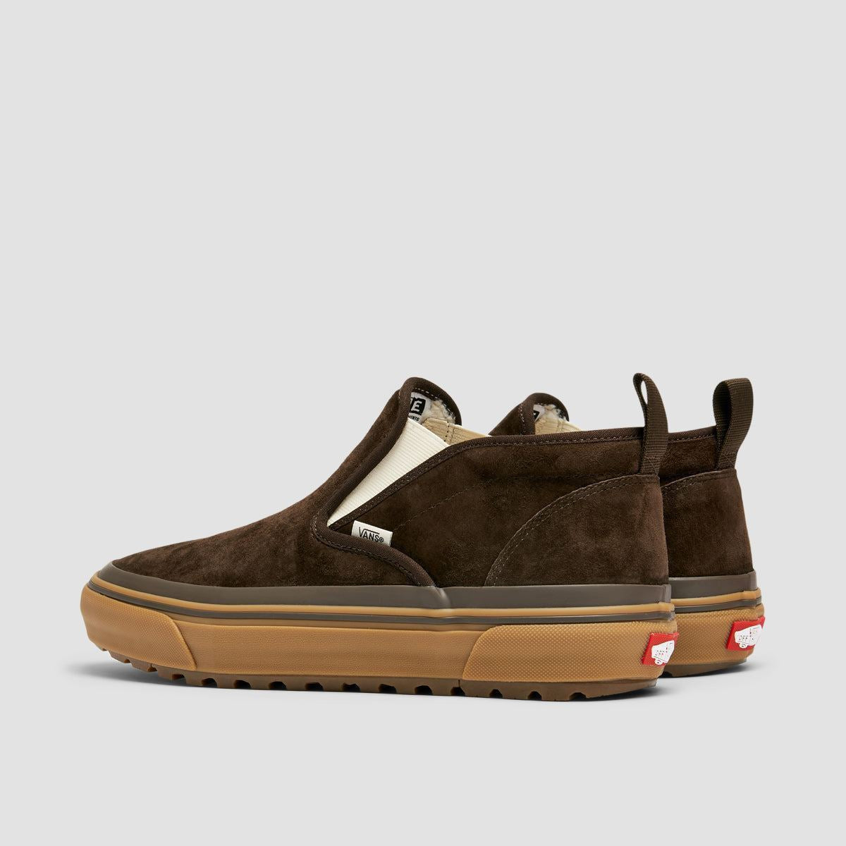 Vans Mid Slip MTE-1 Mid Top Slip On Shoes - Demitasse/Gum