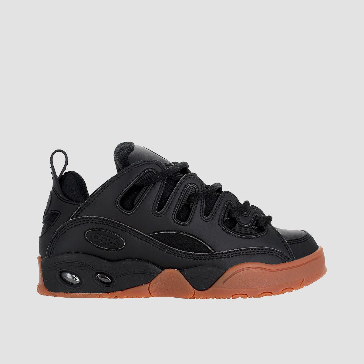 Osiris D3 E Shoes - Black/Black/Gum