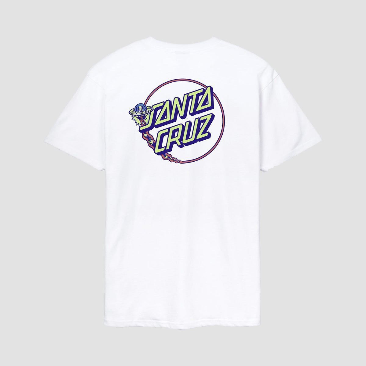 Santa Cruz Winkowski UFO Dot T-Shirt White