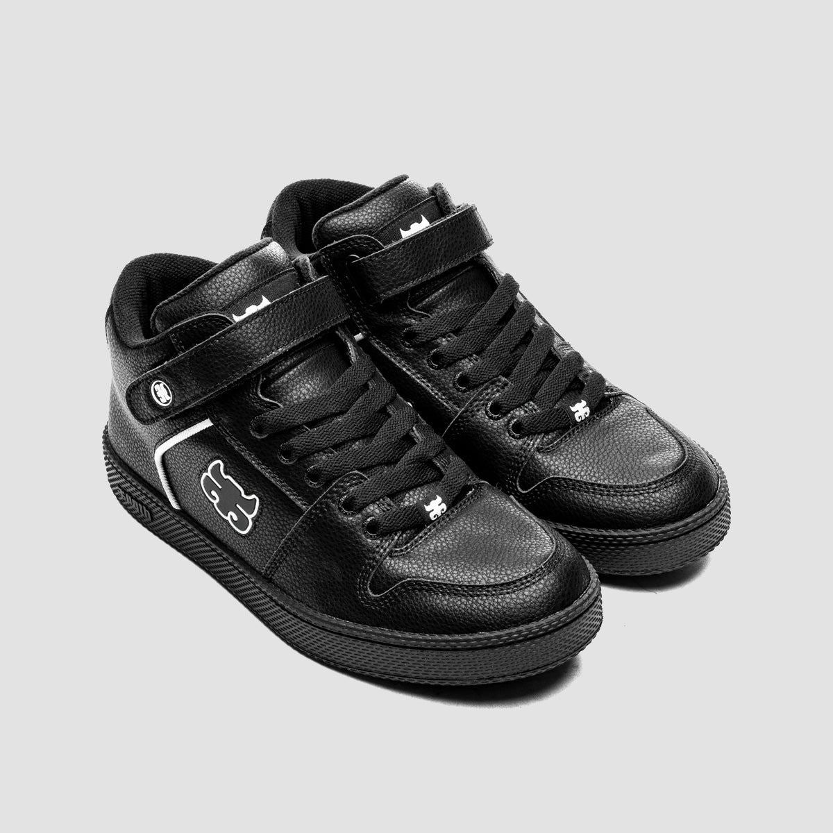 IPATH Grasshopper Mid Top Shoes - Black Pebble Leather