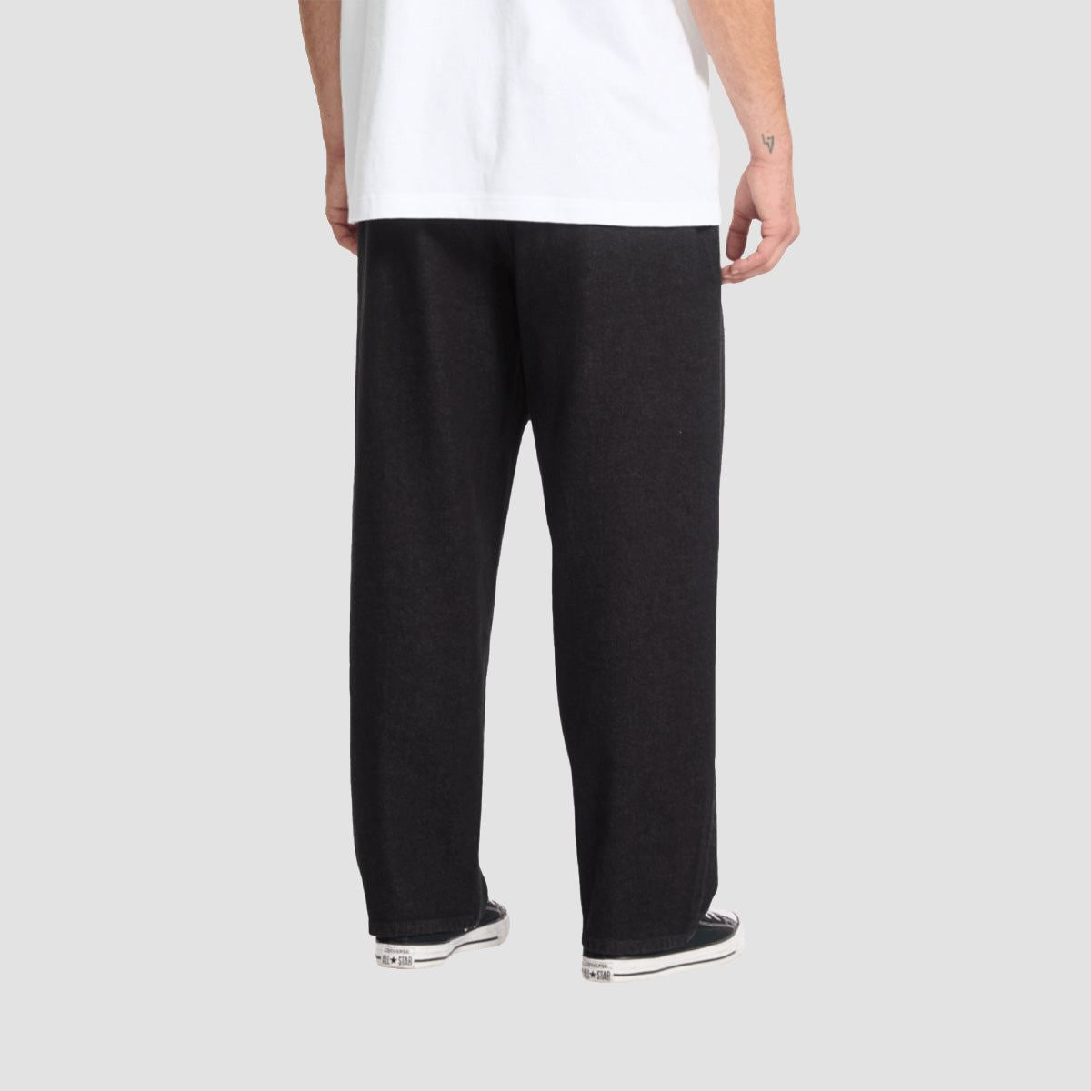 Volcom Freazy Loose EW Jeans Black Wash