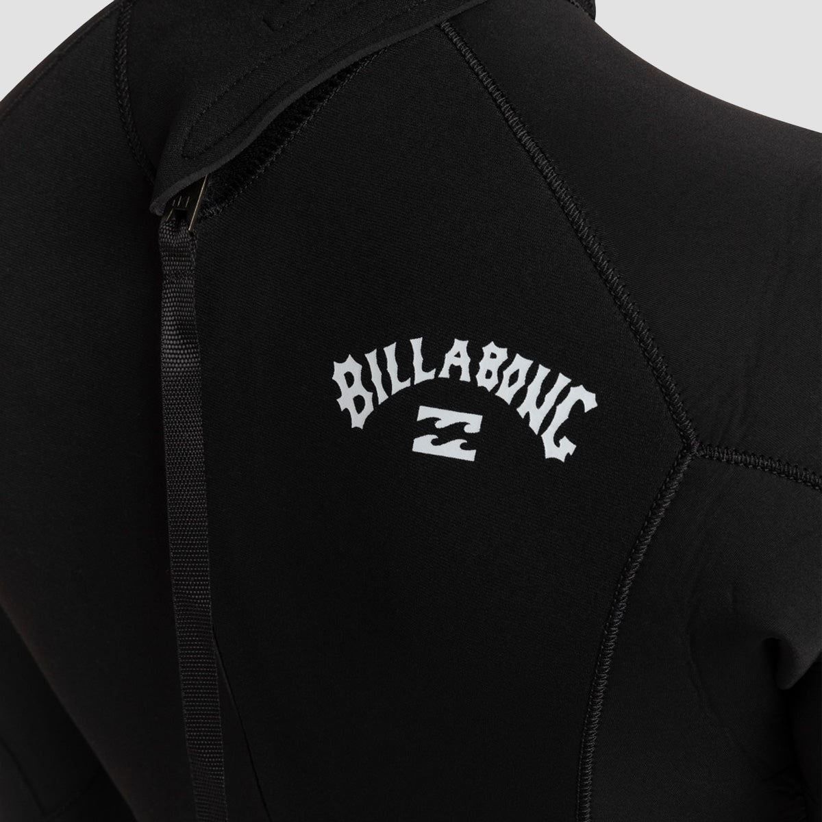 Billabong Intruder 4/3mm GBS Back Zip Wetsuit Black