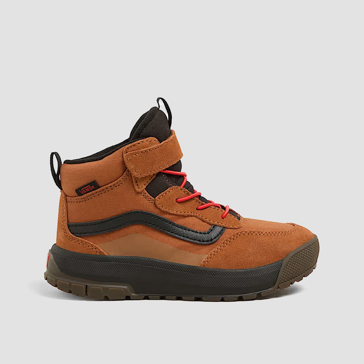 Vans MTE Mini Crest High Top Shoes - Ginger/Black - Kids