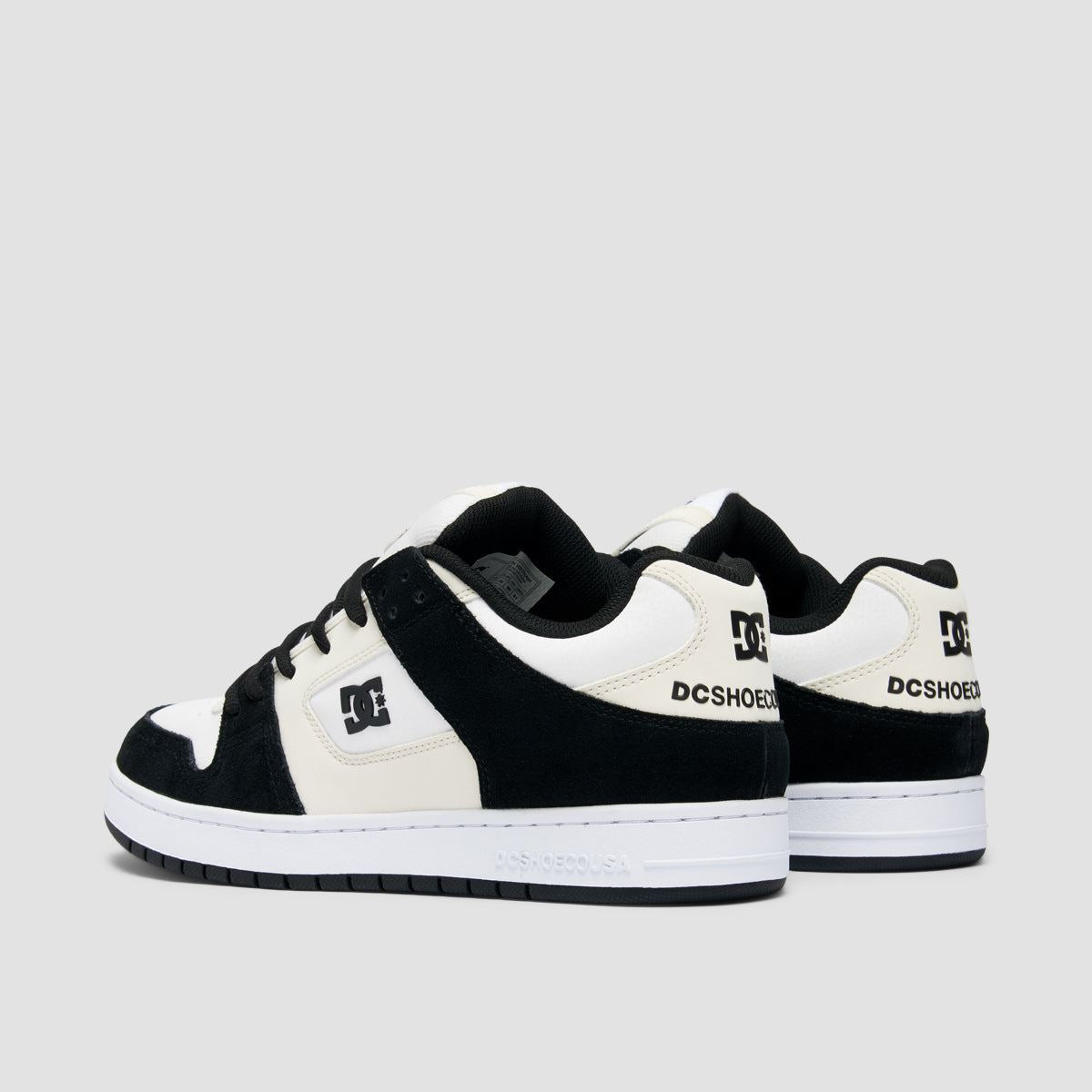 DC Manteca SE Shoes - White/Grey/Black